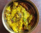 বেগুন ও সর্ষে বাটা দিয়ে পাবদা মাছের ঝাল (Begun-Sorshe bata diye pabda maacher jhal recipe in Bengali রেসিপি ধাপ - 6 ছবি