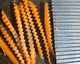 Hình bước làm 5 của món Đậu cô - ve xào thịt nạc