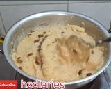 A picture of step 7 of Punjabi suji halwa.