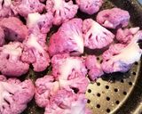 Foto del paso 1 de la receta: Pastel de coliflor morada y ternera picada