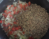 Foto del paso 1 de la receta: Lentejas con arroz