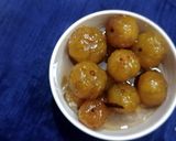 A picture of step 4 of Gooseberry murabba.