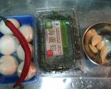 蒜炒蘑菇海蘆筍的食譜步驟1照片