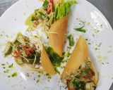 รูปขั้นตอนการทำที่ 9 ของ เครปเขียวหวานไก่