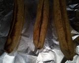 A picture of step 1 of Plantain boat⛵.