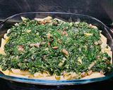 Spenótos-sonkás-tejszínes tészta recept fázis 4 fotója