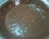A picture of step 1 of Chocolate vanilla cake.