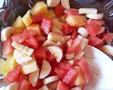 A picture of step 4 of Fruit salad.