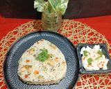 A picture of step 4 of Coconut Milk Pulao.