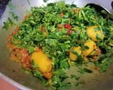 A picture of step 7 of Methi Masala recipe.