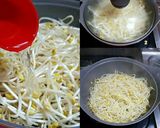 Hình bước làm 4 của món Cơm Trộn Mực Giá Tương 😍 오징어 콩나물 비빔밥