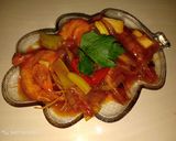 Foto langkah ke 7 dari resep Udang asam manis sederhana.