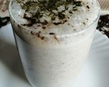 A picture of step 6 of Mint smoked buttermilk.