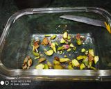 A picture of step 4 of Custard Powder Burfi.