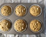 A picture of step 4 of Gluten free muffins.