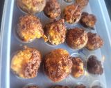 A picture of step 3 of Sausage & Cheese Stuffed Mushrooms.