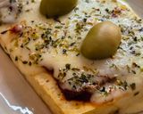 Foto del paso 7 de la receta: Pizza sin harina con base de tofu orgánico 🍕 Pizzeta nutritiva, proteica, sin gluten y muy fácil 🍕