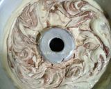 Foto langkah ke 6 dari resep Bolu Jadul/Marmer Cake Ekonomis 2 telur.
