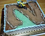 Foto del paso 4 de la receta: Torta pista de motocross