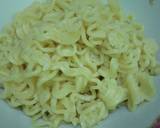 132. Indomie Goreng Carbonara with Crispy Seaweed Spicy Flavor