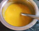 A picture of step 2 of Mango curry.