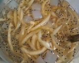 Foto langkah ke 3 dari resep Es blewah selasih rasa otentik.