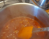 A picture of step 3 of Beans on toast my way.