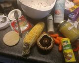 Foto langkah ke 1 dari resep Wonton/pangsit goreng vegetarian.