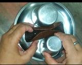 A picture of step 5 of Chocolate tacos.