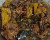 Foto langkah ke 4 dari resep Semur Ayam tahu kecap.