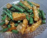 Foto langkah ke 7 dari resep Tumis tempe bin kacang panjang.