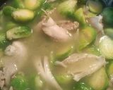 A picture of step 5 of Brussel Sprouts with Chicken.