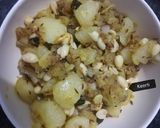 फरियाली आलू (fariyani aloo recipe in Hindi) रेसिपी चरण 5 फोटो