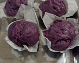 Foto langkah ke 10 dari resep Bolu Ubi Ungu Kukus.