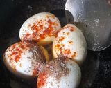 A picture of step 3 of Hydrabadi Egg Dum Biryani.