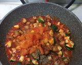 A picture of step 3 of Tomato Italian Stew with Orzo.