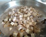 A picture of step 7 of Taro Cake.