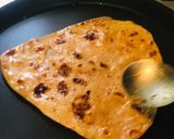 A picture of step 2 of Leftover Paratha & Sabji Spring Rolls.