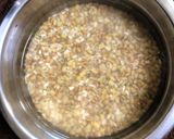 A picture of step 1 of Horse Gram Uttapam / pancakes.