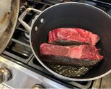A picture of step 1 of French Onion Pot Roast.