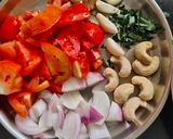 A picture of step 1 of Paneer tikka masala.