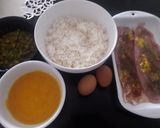 Foto del paso 1 de la receta: Tacu Tacu de Frijoles y Filete de Pescado
