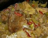 Foto langkah ke 4 dari resep Sayur lodeh labu siam mangut.
