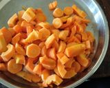 A picture of step 1 of Delicious healthy carrot Ginger tasty soup for bye bye winter.