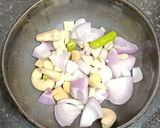 A picture of step 2 of Baby Potatoes Amritsar subji.