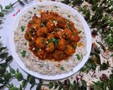 عکس مرحله 11 از دستور دیپ ماست و بادمجان با میت بال مرغ 😋