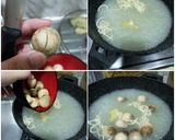 A picture of step 3 of Chinese E-U Noodles with straw mushroom 幹燒伊麵.