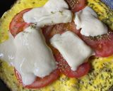 Foto del paso 4 de la receta: Omelepizza napolitana con 3 huevos!