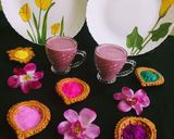 A picture of step 5 of Black Currant Lassi.
