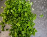 A picture of step 8 of Tiranga Sabzi-Green Chana Paneer Sabzi(Kathiawadi style).